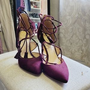 Jessica Simpson purple high heels 👠💜